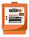 orange electricity meter image